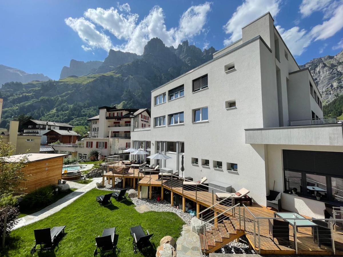 Therme 51° Hotel Physio & Spa Leukerbad Exterior photo