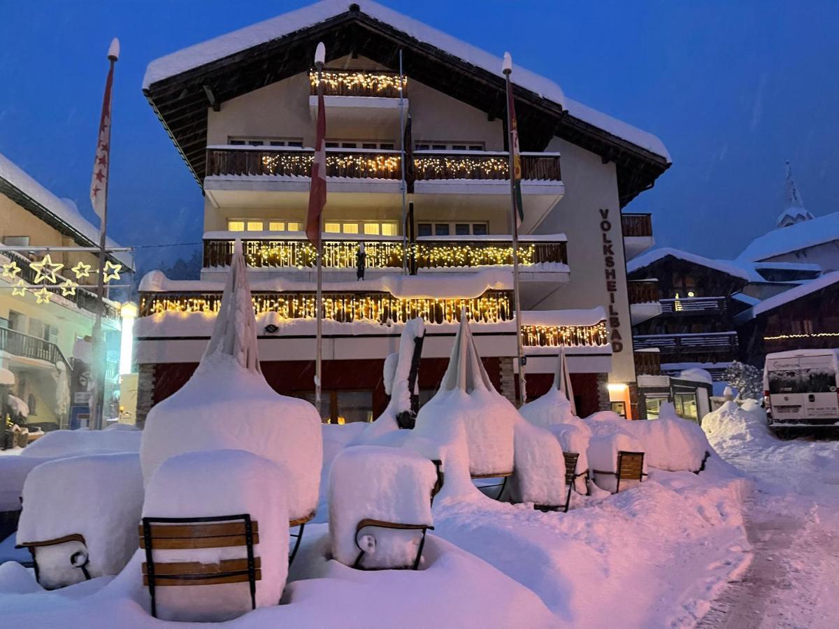 Therme 51° Hotel Physio & Spa Leukerbad Exterior photo